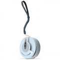 White iSound Hang On Bluetooth  Rechargeable Speaker